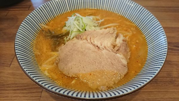 「辛味噌ラーメン900円」@灼味噌らーめん 八堂八の写真
