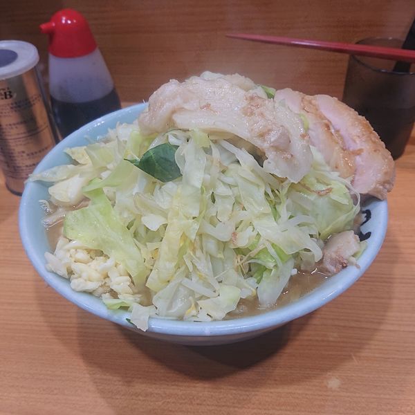 「小 ニンニクマシ ヤサイマシ アブラマシ」@ラーメン二郎 八王子野猿街道店2の写真