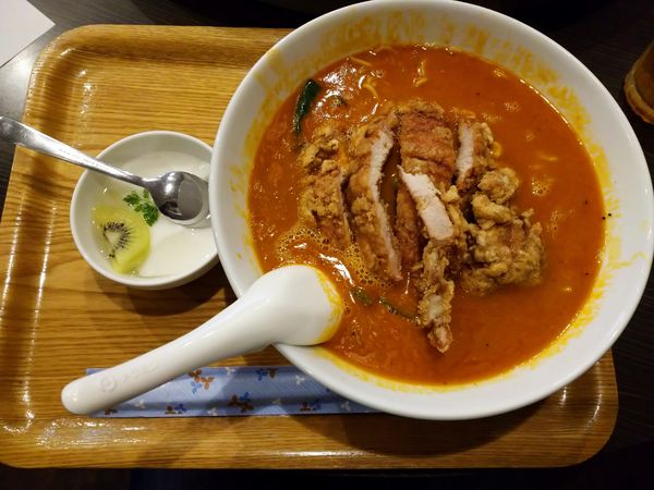 「パイコー担々麺（850円）」@百菜の写真