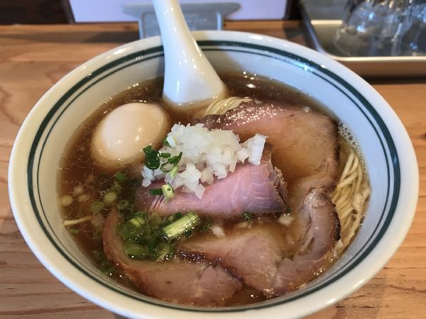 「特製煮干しそば」@麺尊RAGE RENEGADESの写真