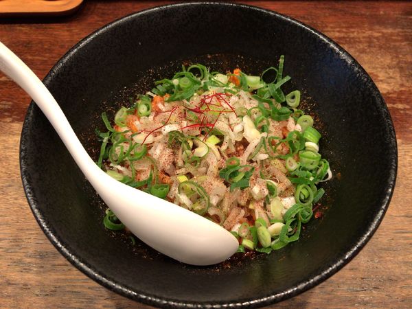 「汁無し担々麺（２辛）」@神泉のらぁめん屋 うさぎの写真