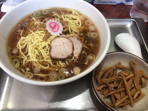 「メンマラーメン」@赤坂味一の写真