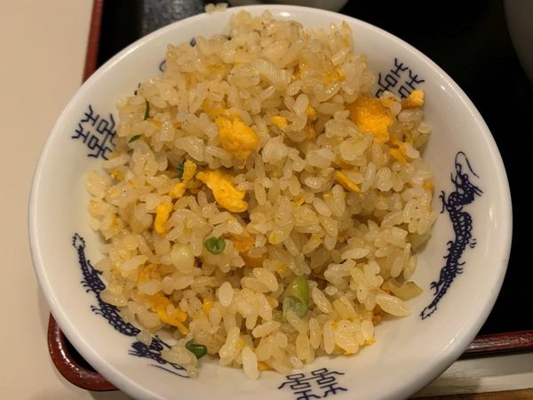 「麻婆麺＋半炒飯（ランチメニュー）」@味園酒家 日本橋店の写真