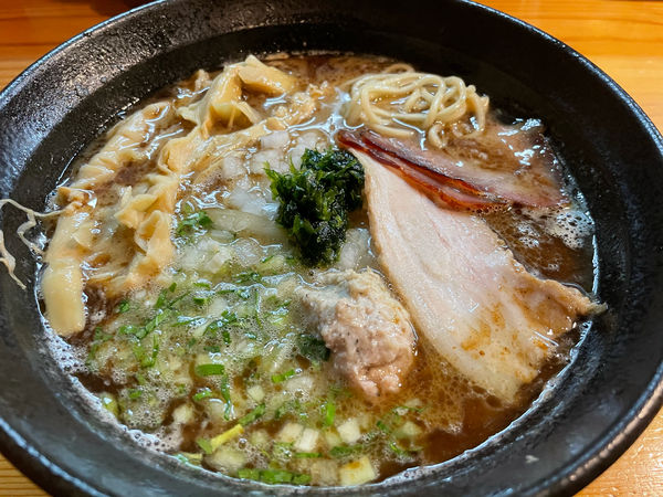「和風鶏そば（塩）830円」@はりけんラーメン 南店の写真