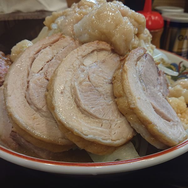 「小ぶた980円(ヤサイマシニンニクアブラ)」@豚山 幡ヶ谷店の写真