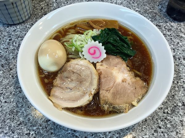 「味玉生姜らーめん（醤油）」@麺屋 有希の写真