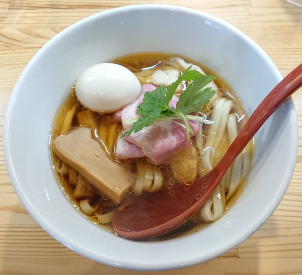 「(松)特級中華そば 醤油」@自家製麺 くろ松の写真