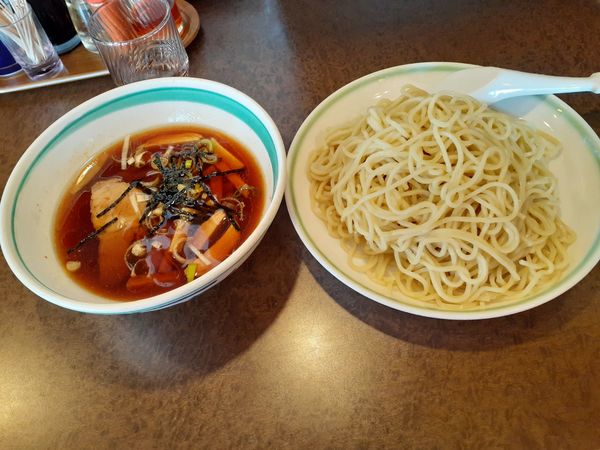 「チャーシューつけそば、大盛」@大勝軒の写真