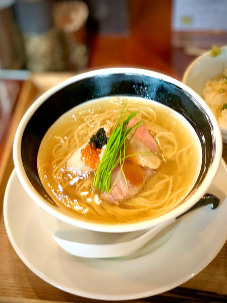 「のどぐろ煮干しの白醤油そば」@麺処しろくろの写真