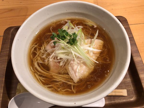 「中華そば」@新橋 纏 不動前店の写真