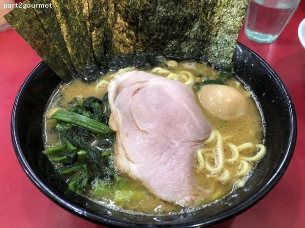 「ラーメン並 海苔 (820円)」@杉田家 千葉祐光店の写真