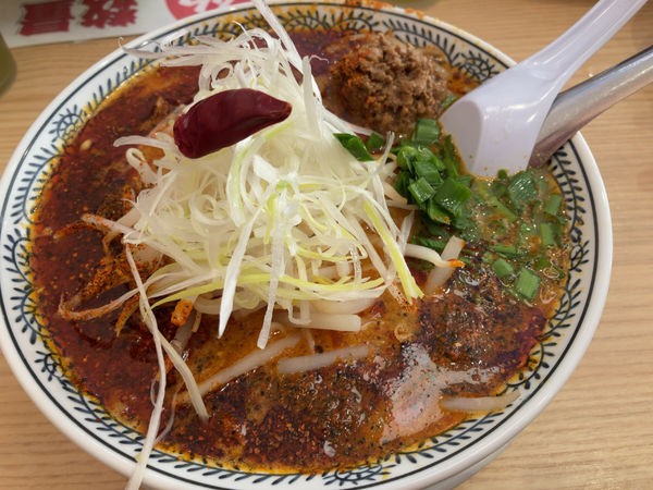 「麻辣坦々麺」@丸源ラーメン 春日部16号バイパス店の写真