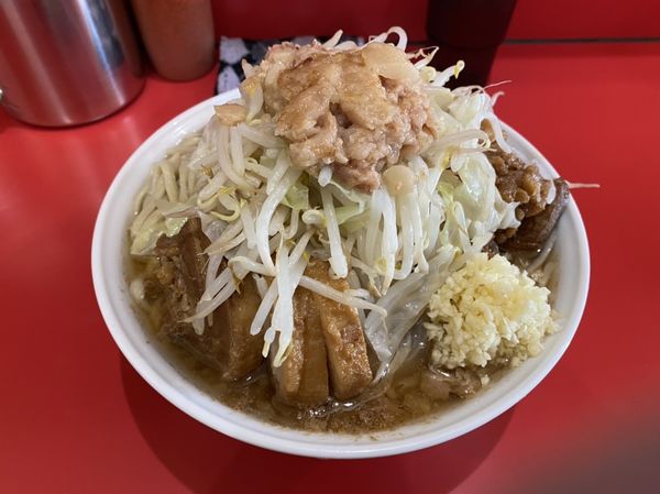 「大豚ダブル」@ラーメン二郎 千葉店の写真