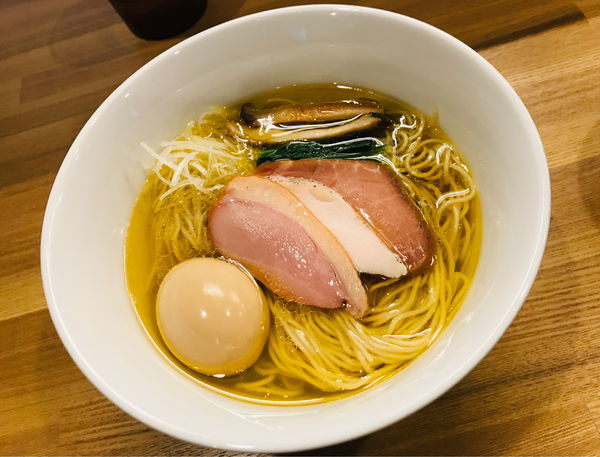 「特製芳醇中華そば(塩)豚煮込み丼セット」@麺屋  龍壽の写真
