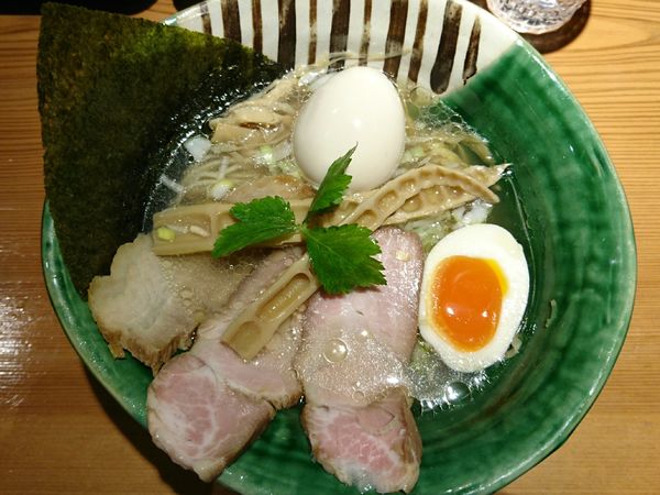 「かぐやラーメン(塩) 、特製トッピング」@麺屋 かぐやの写真