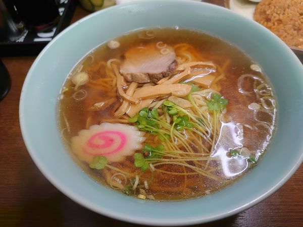 「半ナシゴレンとラーメンセット」@中華料理 幸楽の写真