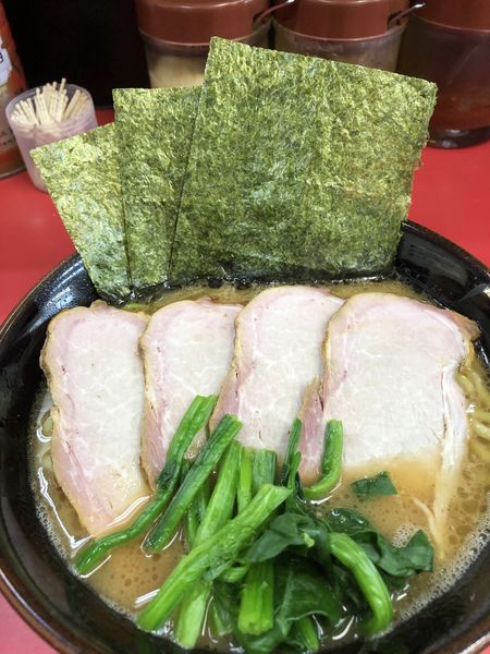 「チャーシュ麺＋ライス」@田上家の写真