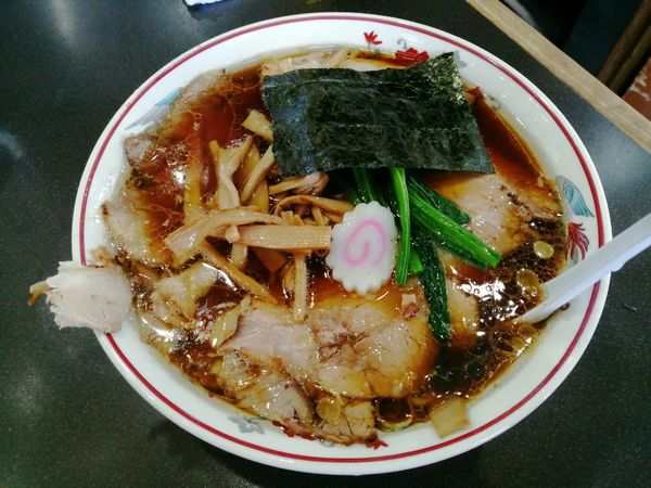 「青島チャーシュー大盛、メンマ50」@青島食堂 曲新町店の写真