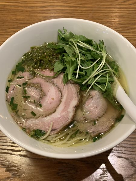 「特製 白しょうゆラーメン 850円」@SAMARの写真