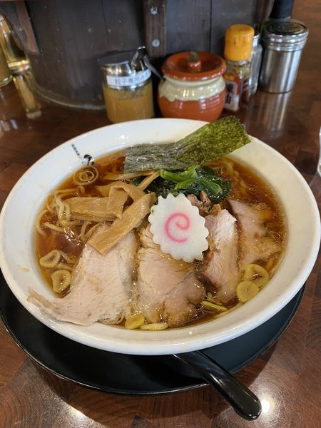 「生姜醤油らーめん（710円）」@新潟長岡らーめん みずさわ 東川口店の写真