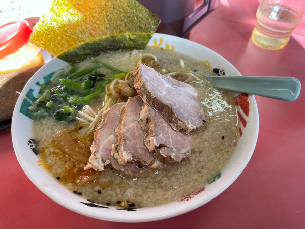 「塩ネギチャーシュー麺」@ラーメンショップ 結城本店の写真