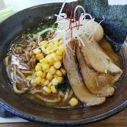 特製　濃厚味噌ラーメン　＋アイス：サービス