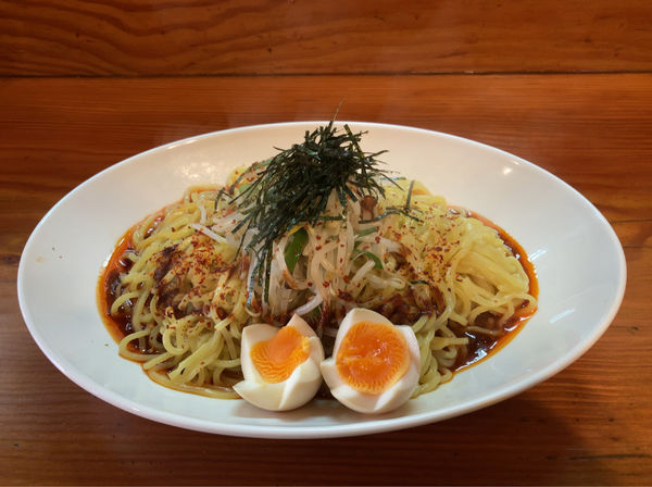 「まぜそば赤LV1」@麺飯 熊猫の写真