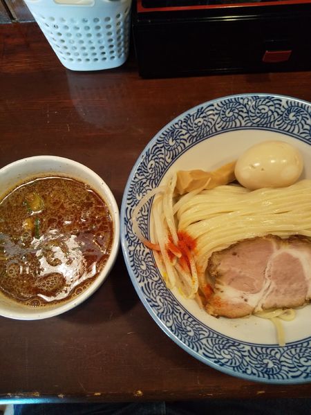 「味噌つけ麺（味玉付き）」@みそらーめん かたぶつの写真