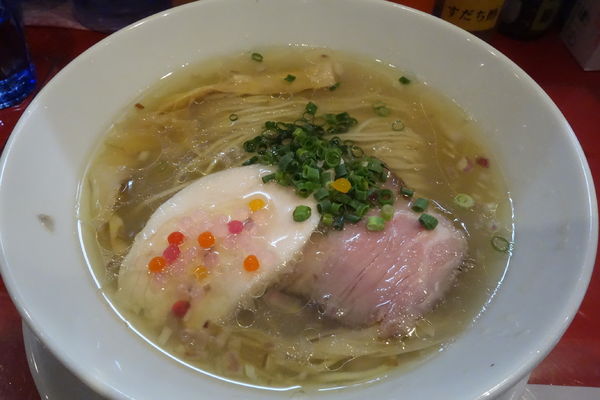 「貝だし汐そば」@Noodles Kitchen GUNNERS 大門浜松町店の写真