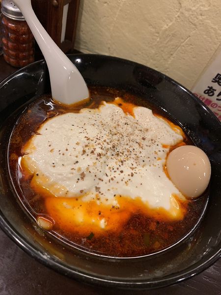 「【ゲリラ限定】麻婆麺1000円」@づゅる麺 池田の写真