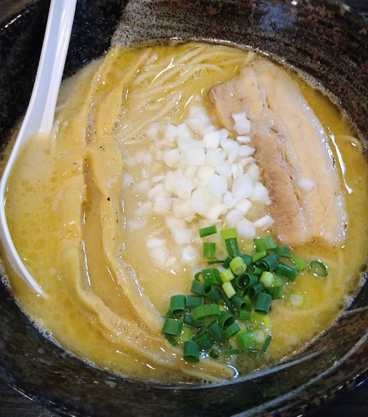 「とりそば塩」@麺堂 稲葉 Kuki styleの写真