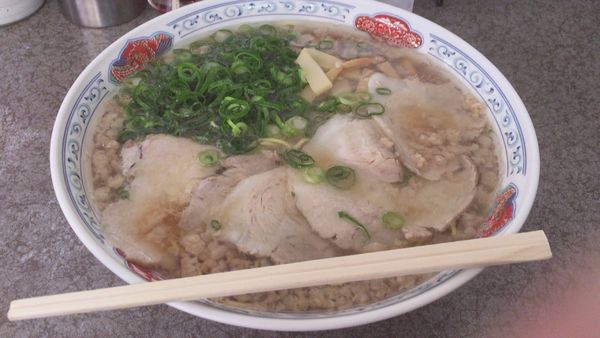 「中華そば特盛」@つたふじ 福山支店の写真