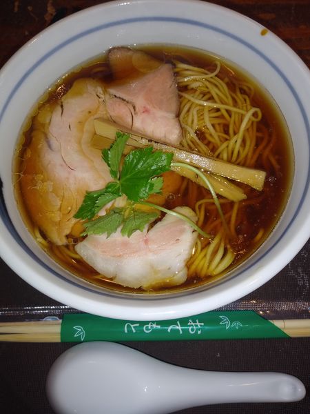 「中華そば」@麺と酒 アクビの写真