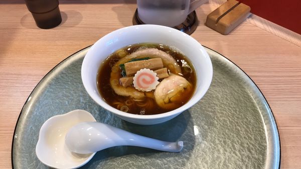 「黒出汁」@中華そば 深緑の写真