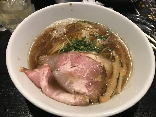 「【限定】鶏と昆布のそば」@中華蕎麦 はざまの写真