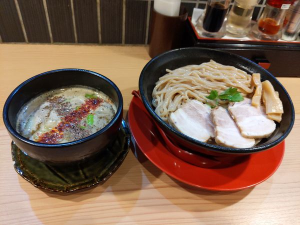 「福島鶏白湯のつけそば」@麺処若武者 ASAKUSA 〜FUKUSHIMA NOODLE STYLE〜の写真