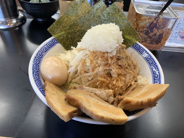 「まぜそば」@山勝角ふじ 南流山店の写真