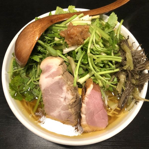 「【限定B】セリラーメン ￥1170」@秋田ラーメン はまの写真