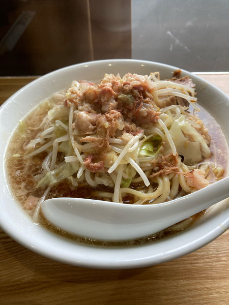 「破（太麺　ポン酢）」@麺屋のスたの写真