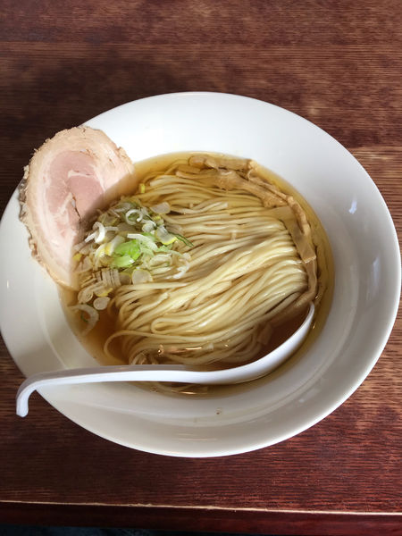 「【限定】自家製鶏干しとママカリ煮干しの出汁中華そば 750円」@麺堂 稲葉の写真