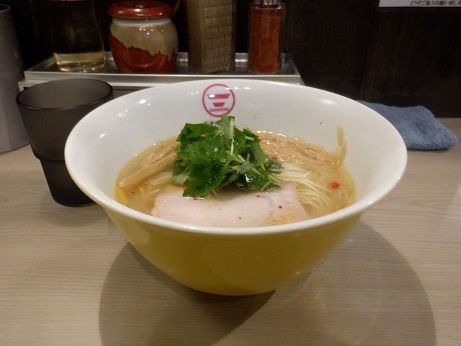 「柚子塩そば（並）」@横浜中華そば 維新商店の写真