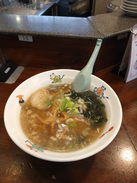 「ラーメンセット　660円」@天龍 銀座街店の写真