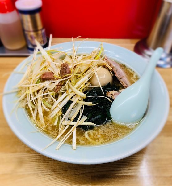 「ねぎラーメン（並￥850）」@ラーメンショップ 堀切店の写真