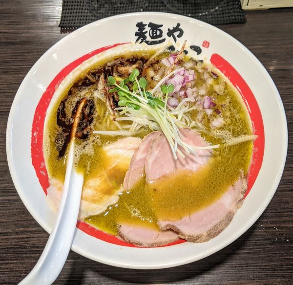 「濃厚牡蠣そば　1,050円」@麺や でこの写真