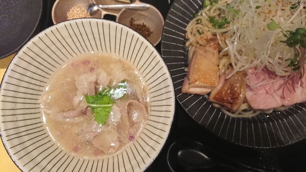 「イベリコのつけ麺 1200円」@セアブラノ神 slurpの写真