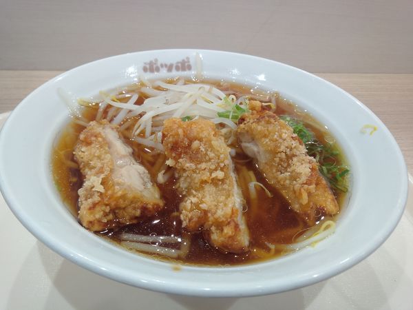 「鶏唐らーめん６３０円」@ポッポ 大宮宮原店の写真