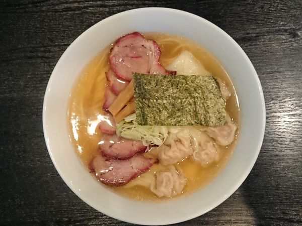 「チャーシューワンタンメン（塩）」@支那ソバ 小むろの写真