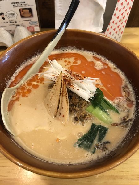 「坦々麺＋ライス」@担々麺 麺山椒の写真