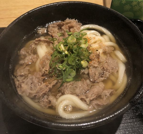「和牛肉うどん」@山斗の写真