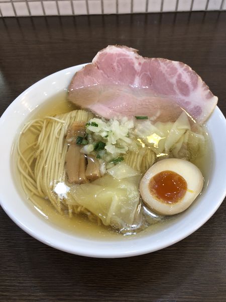 「特製塩そば1000円」@中華そばイデタの写真
